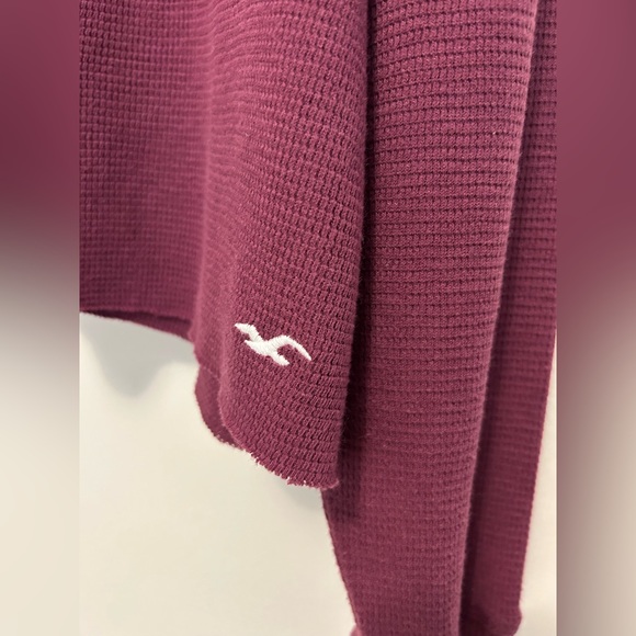 HOLLISTER Cropped Boyfriend Shirt - Picture 4 of 4